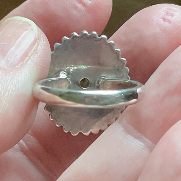 NWOT Sterling Silver 925 Labradorite ring Size US 8 - Picture 10 of 13